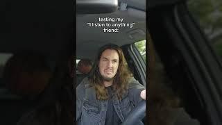 testing my "I listen to anything" friend: #metalheads #heavymetal #funny #comedyskit