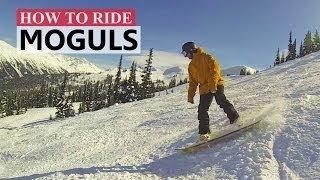 How to Turn in Moguls - Snowboarding Tips