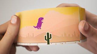 Jumping Dino | Animated Flipbook