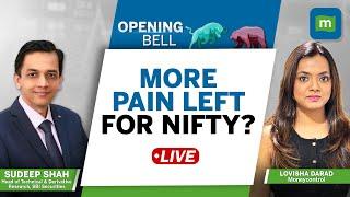 Live: Can Nifty hold 22,000 or is there more pain left? | Auto stocks in focus | Opening Bell