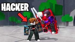 What Happens If 10 PLAYERS VS 1 HACKER in The Strongest Battlegrounds?