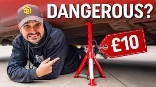 How Dangerous Is a £10 Axle Stand? - Durability Test