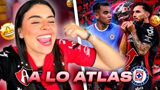 ️ ¡A LO ATLAS! / LOS RECORDS PUEDEN ESPERAR / REACCIONES ATLAS VS CRUZ AZUL - CAMILA DE LA MORA