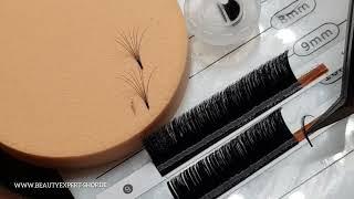 Easy Fan Lashes | Selbstfächernde Volumenwimpern | Wimpernverlängerung leichtgemacht 