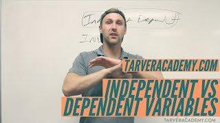 Independent vs Dependent Variables CAGE MATCH!!! // TARVER ACADEMY MATH