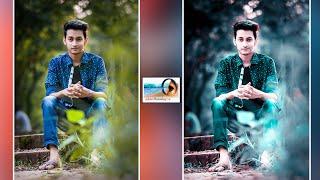 Moody Dark Green Tone Photo Editing Photoshop 7.0  |  Photoshop 7.0 Photo Editing & Color Grading