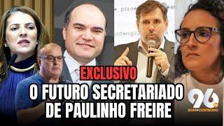 OS PRIMEIROS ESCOLHIDOS DE PAULINHO FREIRE E QUEM VAI INDICAR OS OUTROS CARGOS