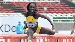 Ackera Nugent Wins Gold in Women 100m Finals in U20 World Championships