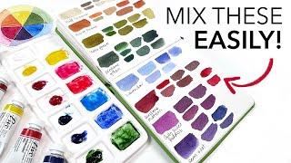 SAVE YOUR MONEY! Mix Your Own Colours With A Limited Palette!