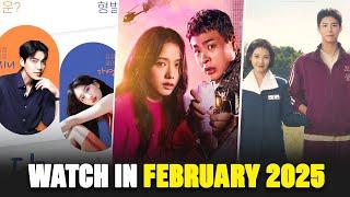 Top 10 Korean Dramas to Watch in February 2025 !