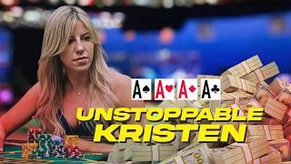 Unstoppable Kristen Foxen | Best Poker Hands