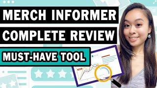 MERCH INFORMER REVIEW / TUTORIAL | BEST PRINT ON DEMAND RESEARCH TOOL