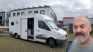  UNGLAUBLICHES 16.000 € MERCEDES WOHNMOBIL von Ing. Ralph Eble | 48V Lithium | Festtank | HUBBETT