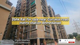 2 bhk flat for sale in Ahmedabad near gurukul road metro station call on 8655555365 #ahmedabad #vlog