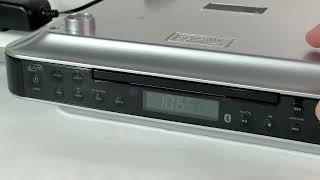 TESTED iLive Under-Cabinet Kitchen BLUETOOTH CD Radio Music System IKBC384S