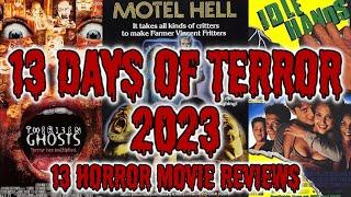 The GenreVerse's 13 Days Of Terror 2023 (All 13 Reviews Compilation)