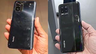 Redmi Note 10 Vs Realme 8 Colour Comparison 