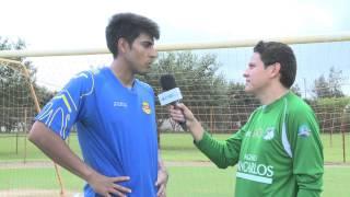 Richard Sánchez campeón Sub 17 en entrevista con Aldo Medina