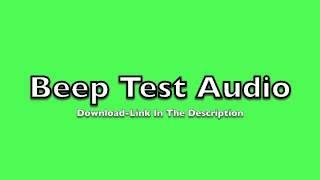 Full Beep Test Audio Track