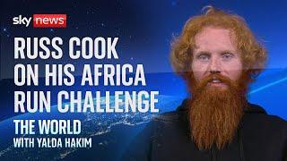 'Hardest Geezer' Russ Cook talks about his amazing run through Africa
