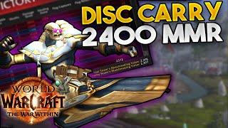 Disc Priest CARRY in Battleground Blitz - 2397 MMR Twin Peaks *FULL GAME*