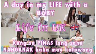 LIFE IN UK | NAGLUTO PERO SUNOG ‍️A DAY IN MY LIFE WITH A BABY|| REAL LIFE IN UK | #dailyvlog