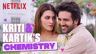 Kriti Sanon & Kartik Aaryan’s CHEMISTRY IS UNMATCHED | #Shehzada #LukaChuppi | Netflix India