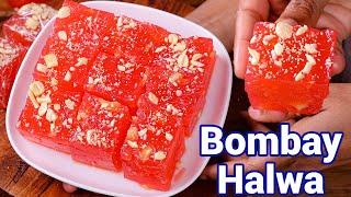 Bombay Karachi Halwa Recipe - Just 10 Mins & New Way | Corn Flour Halwa with Tips & Tricks