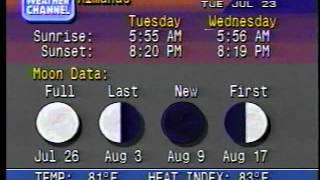 Local Forecast and Scroll 07-23-1991