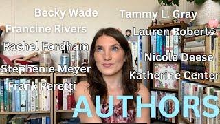 Authors I've Read to Zero and ones I want to!