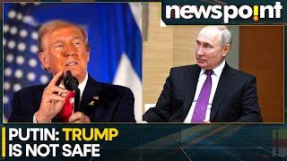 Putin Says Says Trump Can Stop The Ukraine War,  Warns US President-elect May Not Be Safe | WION