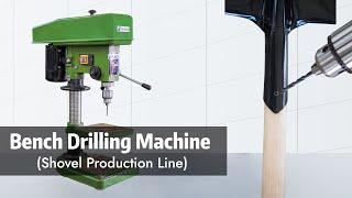 Bench Drilling Machine for Shovel Handle Hole Drilling