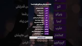 نشانه های کراش هر طالع در آسترولوژی#ودیک #هوروسکوپ #چارت #جیوتیش #نجوم #ستارهبینی