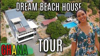 DREAMY 5 BEDROOM BEACH HOUSE TOUR IN GHANA | Africa’s Incredible Spaces