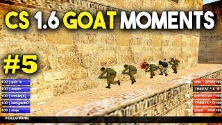 The Greatest CS 1.6 PRO Moments of All Time - 5/5