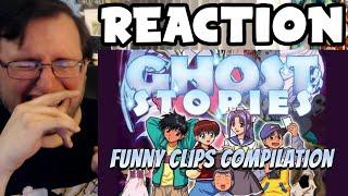 Gor's "Ghost Stories English Dub Funny Clips Compilation" REACTION (I'm died)