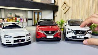 1:18 Scale Miniature Diecast Model Car Collection by Popular Car Brand Nissan