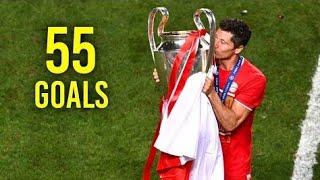 robert lewandowski all 55 goals saison 2019 20