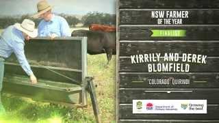 NSW Farmer of the Year 2014 finalist Kirrily & Derek Blomfield