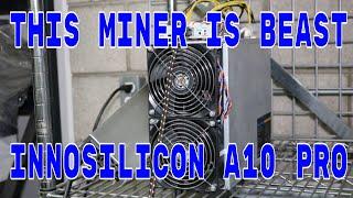 INNOSILICON A10 PRO Ethereum Miner Unboxing and Setup #Crypto