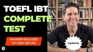 TOEFL iBT Full Mock Test with Answers (#10)