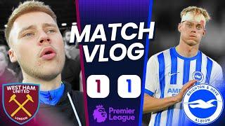 Brighton Came CLOSE To BEATING West Ham!!