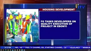 HOUSING DEVELOPMENT: FG Tasks Developers on Quality Execution of Project in Ebonyi