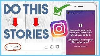  CRUSH IT WITH IG STORIES - HOW TO GROW FOLLOWERS WITH INSTAGRAM STORIES 