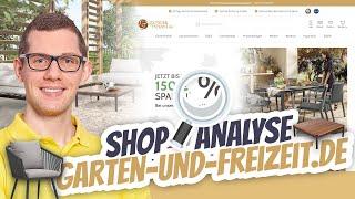 Shopanalyse   Garten-und-Freizeit.de  Shopoptimierung 🪜 Onlinemaketing & Conversionoptimierung