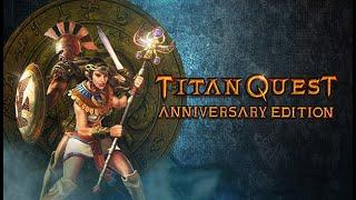 Titan Quest Permadeath all Bosses Green Gear Run-Legendary Act 2