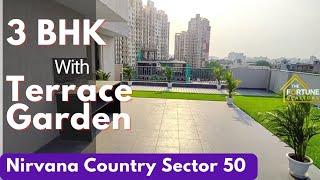 Top Floor with Roof Rights| 3bhk Luxury Builder Floor| 240 yards| Nirvana Country Sector 50