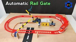 Automatic Railway Gate | Best Science Project | Automatic Railway Gate Control System