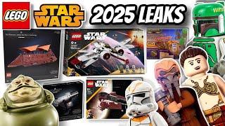 LEGO Star Wars 2025 Leaks UPDATE Sailbarge, Boba + Arc 170 Minfigures