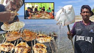 Hari ke 20 di Pulau Terpencil BERBURU IKAN BERBISA & MEMATIKAN BUAT MAKAN SIANG